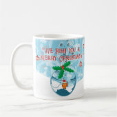 Mug Sac en plastique de poisson de Noël Holly Red Berr (Gauche)