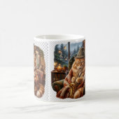 Mug Sac fourre-tout chat café cosy (Centre)