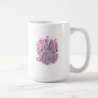 Mug Sac fourre-tout Sister Strong pour la sensibilisat