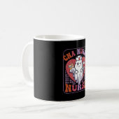 Mug Sac infirmière Cna Halloween fantôme stéthoscope s (Devant gauche)