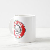 Mug sac renard drapeau américain indigène usa symbole  (Devant gauche)
