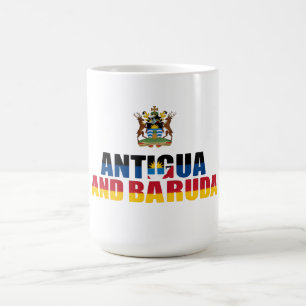 Mug Sac transparent Antigua Caraïbes Prêt pour le
