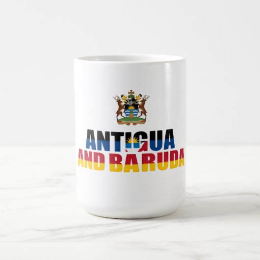 Mug Sac transparent Antigua | Caraïbes | Prêt pour le (Centre)