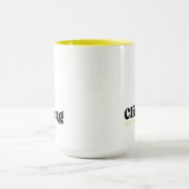 Mug S'Accrocher À Mon Café Jumbo (Centre)