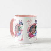 Mug Sacoche fourre-tout blanc chaton (Devant gauche)