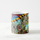 Mug Sacramento CA couleur vintage (Centre)