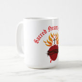 Mug Sacré Coeur de Jésus (Devant gauche)