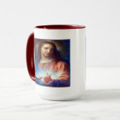 Mug Sacré Coeur de Jésus (Devant gauche)