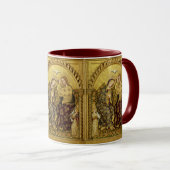 Mug Sacre de la Vierge par Gentile Da Fabriano (Devant droit)