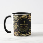 Mug Sacré Prêtre Cadeau Pasteur diacre Ordination pers (Gauche)