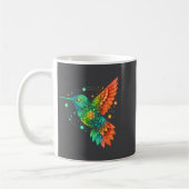 Mug Sacred Geometry Hummingbird Mystic Celestial Desig (Gauche)