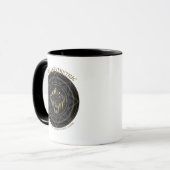 Mug Sacred Geometry Nature Fusion • Mountains & Forest (Devant gauche)