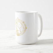 Mug Sacred guardian feline Temporary Tattoos (Devant droit)