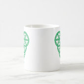 Mug Sacred Heart - Coeur de vie, 3D/Vert. (Centre)