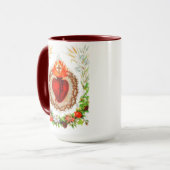 Mug Sacred Heart of Jesus Detente Orthodox Icon (Devant gauche)