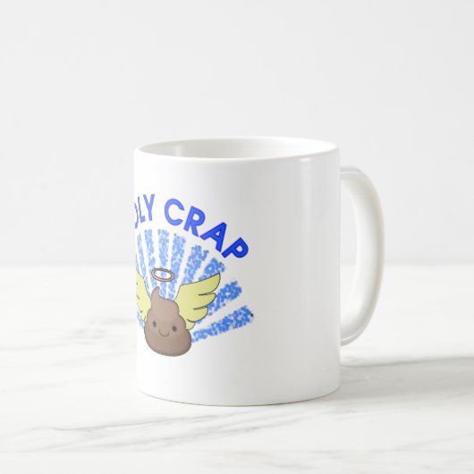 Mug Sacrée merde (Devant droit)