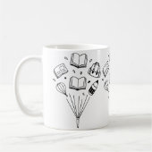 Mug sacs à dos et gommes, tous flottants (Gauche)