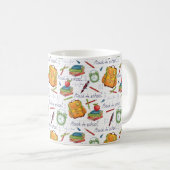 Mug Sacs à dos, livres et Motif de dessin (Devant droit)