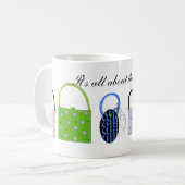 Mug Sacs Classieux - Sacs à main de mode (Devant gauche)