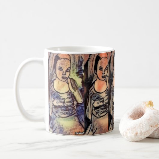 Mug sacs de ministère, foi (Avec donut)