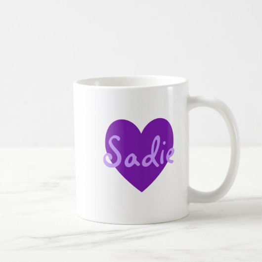 Mug Sadie en violet (Droite)