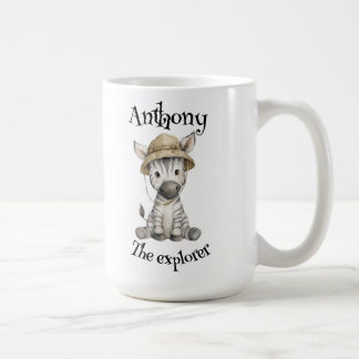 Mug Safari Adventure Babies | Cute Watercolour Animals