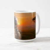 Mug Safari Gentleman Elephant (Devant droit)