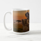 Mug Safari Gentleman Elephant (Gauche)