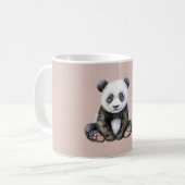 Mug Safari Panda Ours Noir Blanc (Devant gauche)