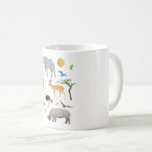 Mug Safari Savanna Animals (Devant droit)