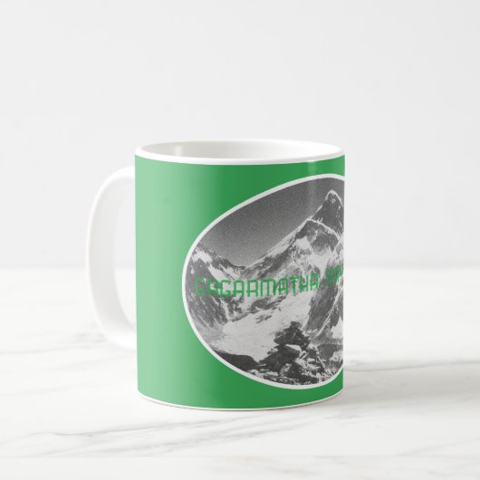 Mug Sagarmatha, (Everest) Premier souvenir Ascent (Devant gauche)