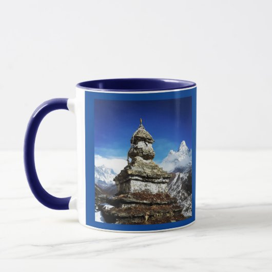Mug Sagarmatha - Népal, vue sur l'Everest, Ama Dablam (Gauche)