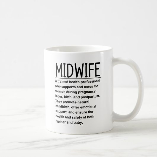 Mug Sage-femme (Droite)