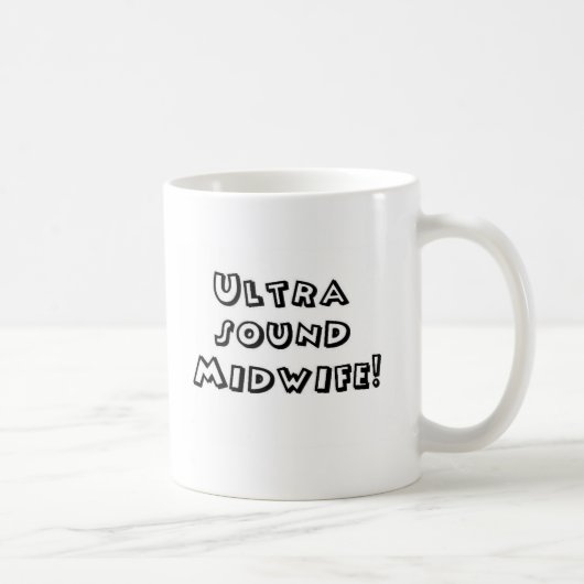 Mug sage-femme d'ultrason (Droite)