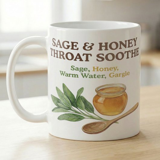 Mug Sage Honey Throat Comfort Tea Recipe