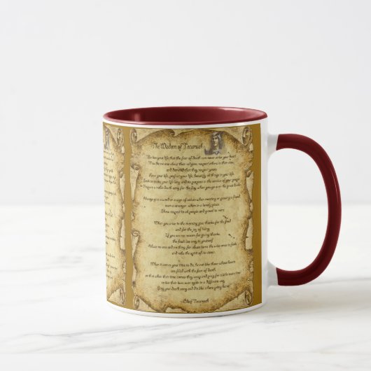 Mug Sagesse amérindienne du chef Tecumseh (Droite)