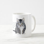 Mug Sagesse de chat - et amitié (Devant droit)