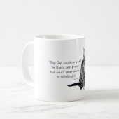 Mug Sagesse de chat - et amitié (Devant gauche)