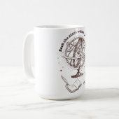 Mug Sagesse de l'âme céleste | Sphère armillaire vinta (Devant gauche)