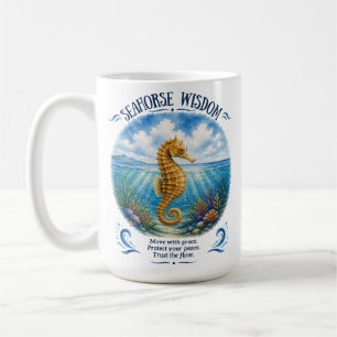 Mug Sagesse de l'Hippocampe Sous les Vagues