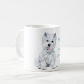 Mug Sagesse de Westie - Gros Chien ? (Devant gauche)