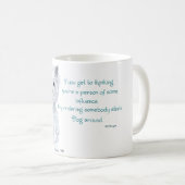 Mug Sagesse de Westie - Influent? (Devant droit)