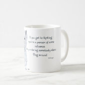 Mug Sagesse de Westie - Influente? (Devant droit)