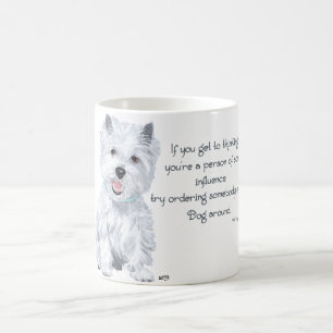 Mug Sagesse de Westie - Influente?
