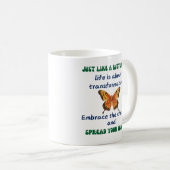 Mug Sagesse papillon (Devant droit)