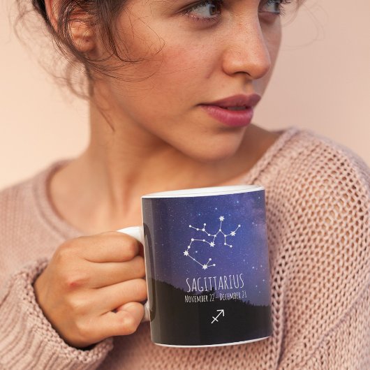 Mug Saggitarius | Constellation Zodiaque personnalisée