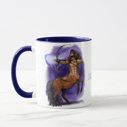 Mug Saggitarius signe zodiaque (Gauche)
