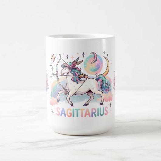 Mug Sagittaire Archer Coloré Zodiaque Astrologie (Centre)