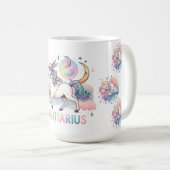 Mug Sagittaire Archer Coloré Zodiaque Astrologie (Devant droit)