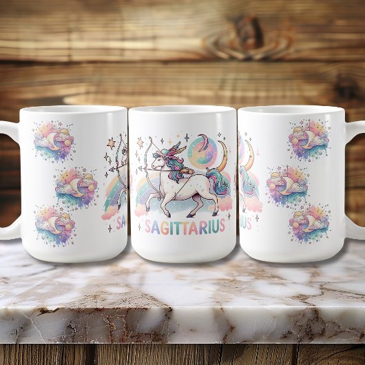 Mug Sagittaire Archer Coloré Zodiaque Astrologie